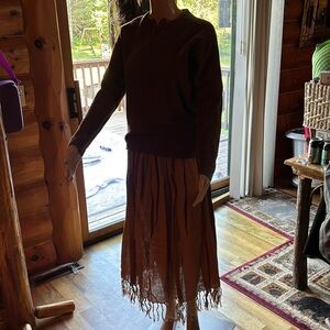 Vintage‎ 70-80s Anne Klein Shirt and Skirt